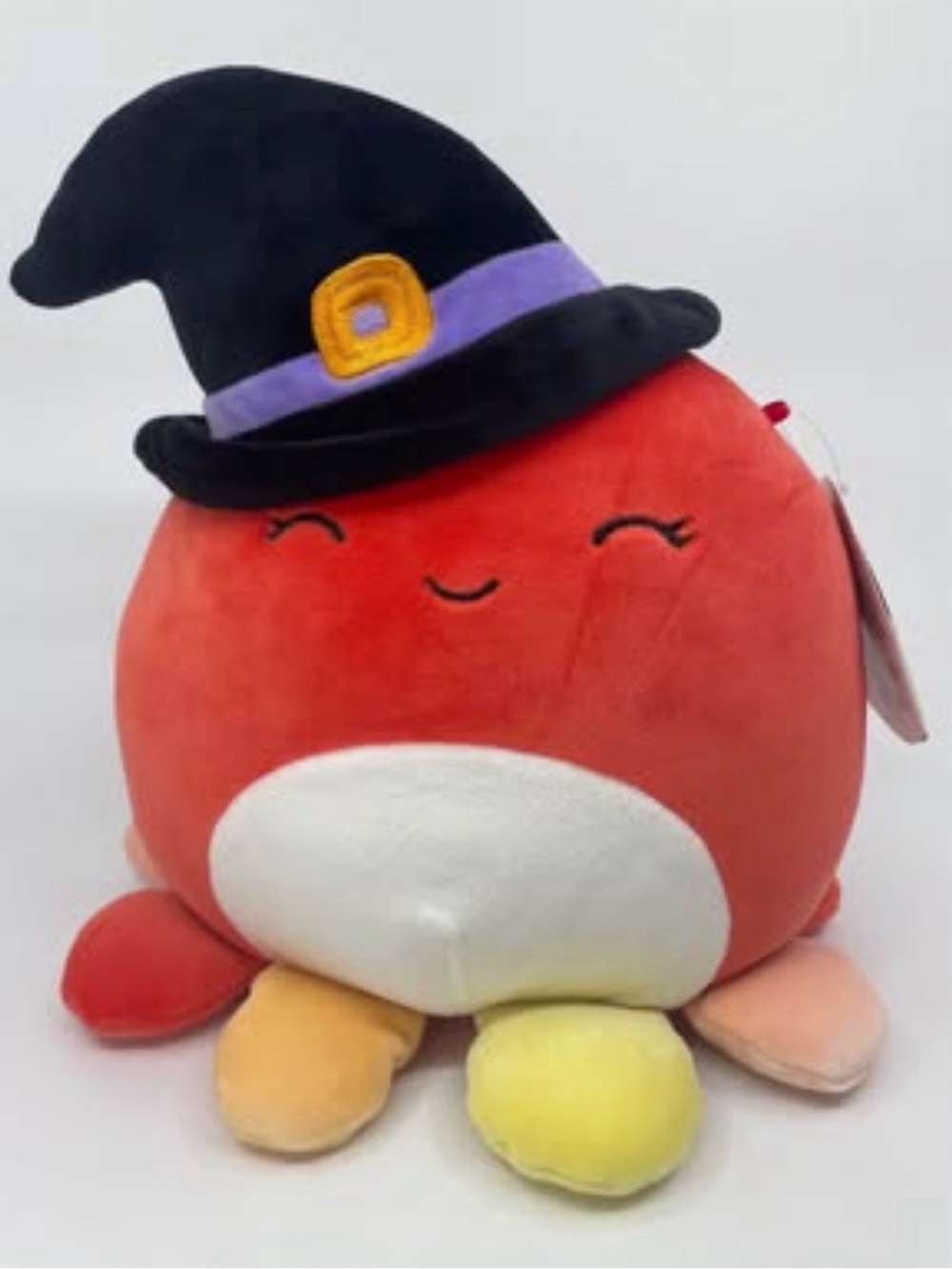 SquishMallows Official 2021 Halloween 11" Detra Octopus Witch Plush KellyToy+Tag